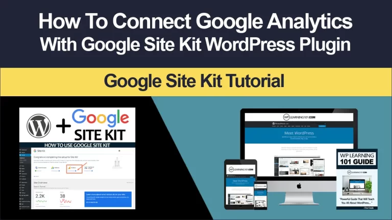 How To Connect Google Analytics With WordPress