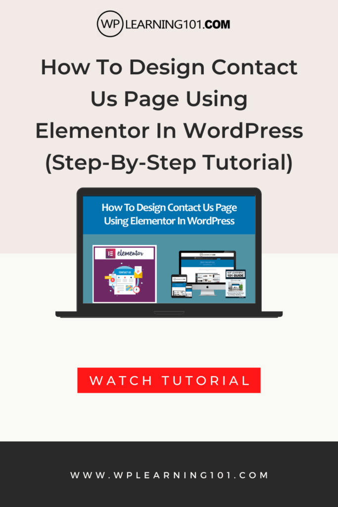 How To Design Contact Us Page Using Elementor In WordPress (Step-By-Step Tutorial)
