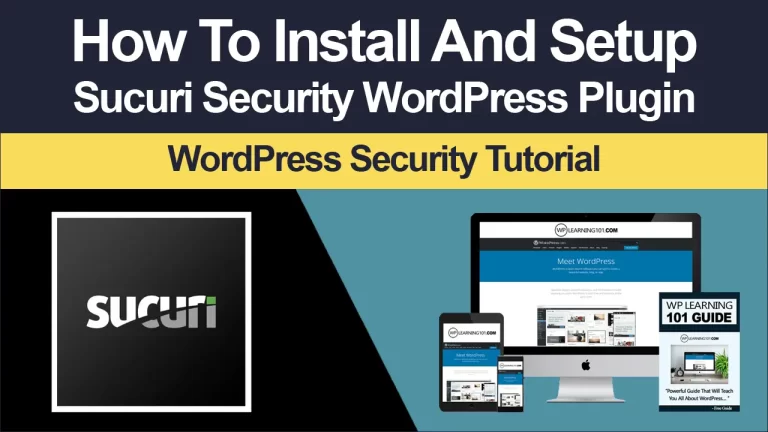 How To Install Sucuri Plugin In WordPress