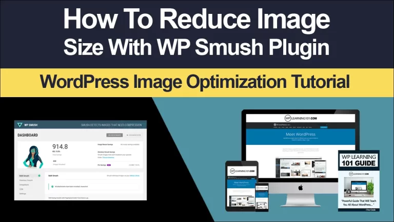 How Do I Optimize An Image With Smush
