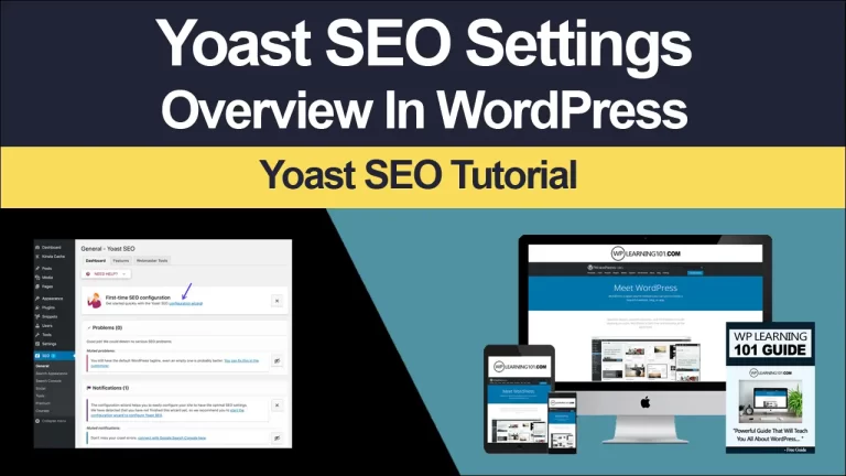 How To Settings Yoast SEO Overview WordPress Plugin In WordPress Dashboard (Step-By-Step Tutorial)