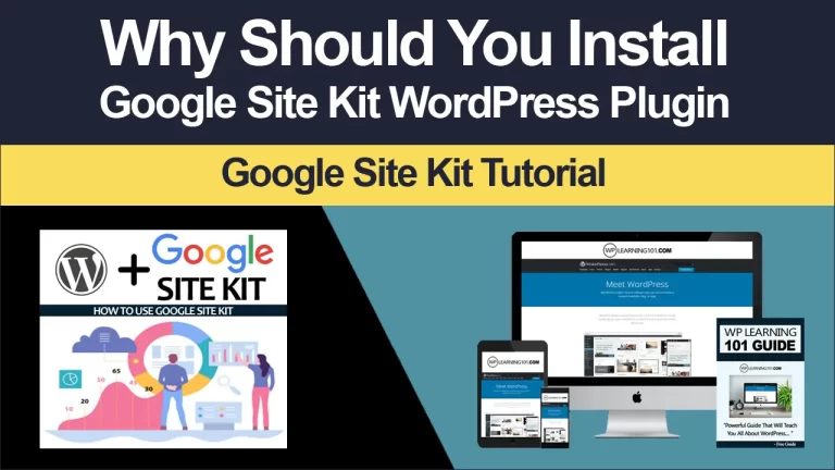 Why Use Google Site Kit