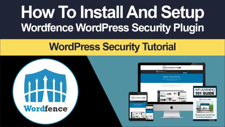 How To Install & Setup Wordfence Security Plugin To Secure WordPress Website (Step-By-Step Tutorial)