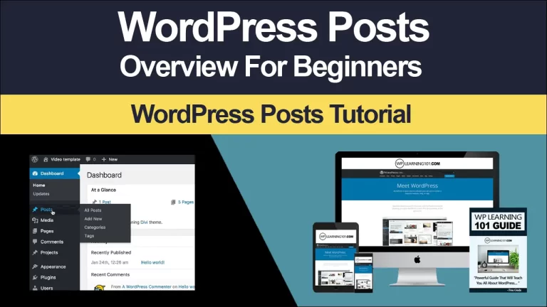 Beginners Guide To WordPress Posts