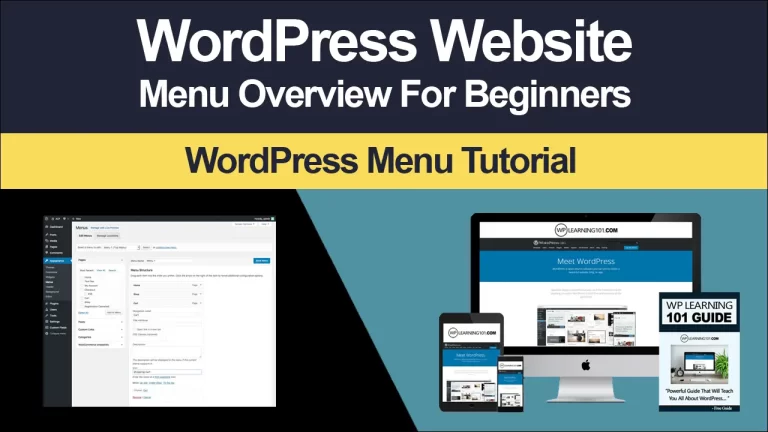 What Is A Menu On WordPress