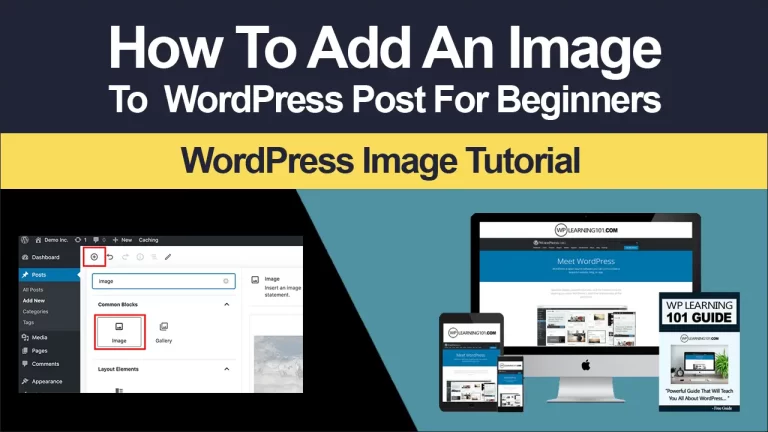 How To Add An Image In WordPress For Beginners 2022 (Step By Step)