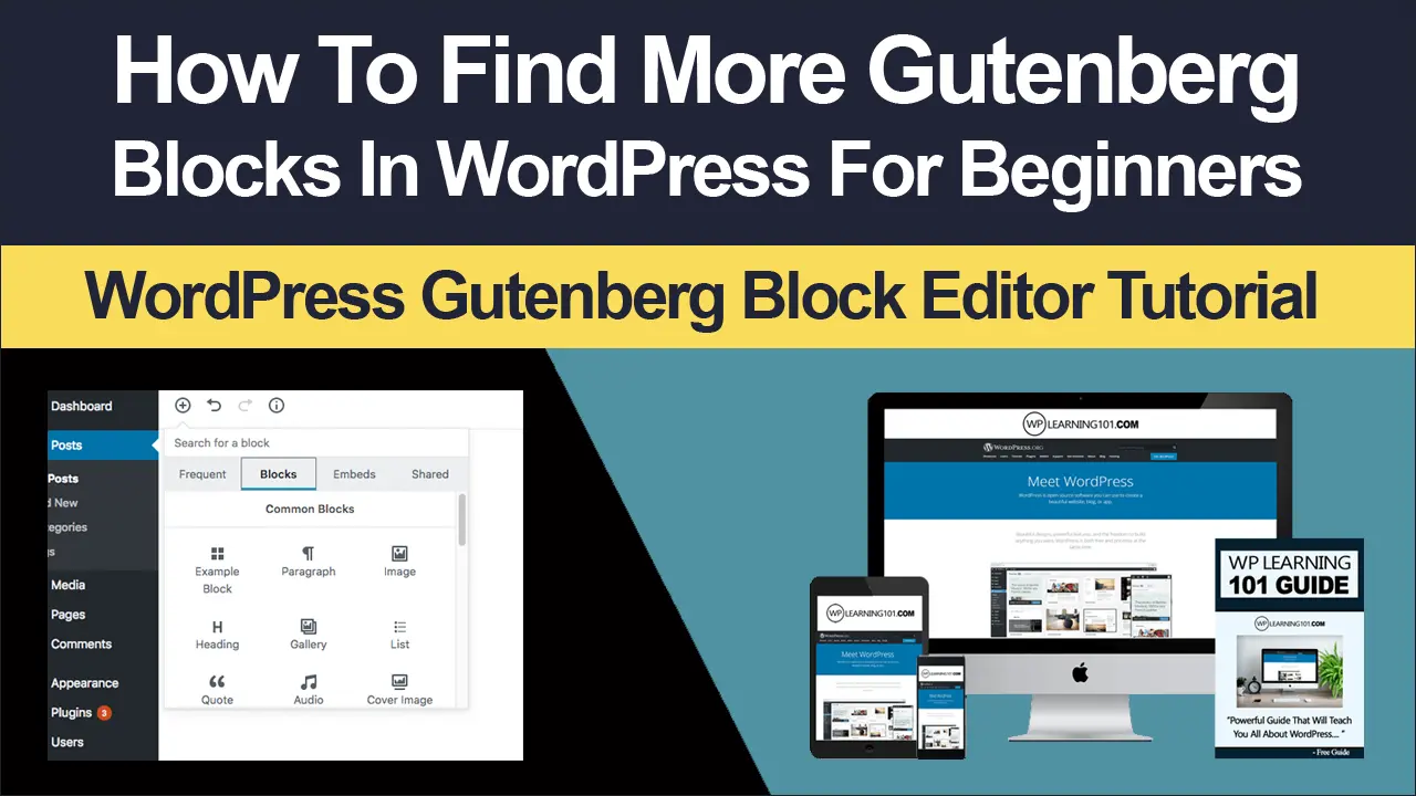 How To Find More Gutenberg Blocks In WordPress