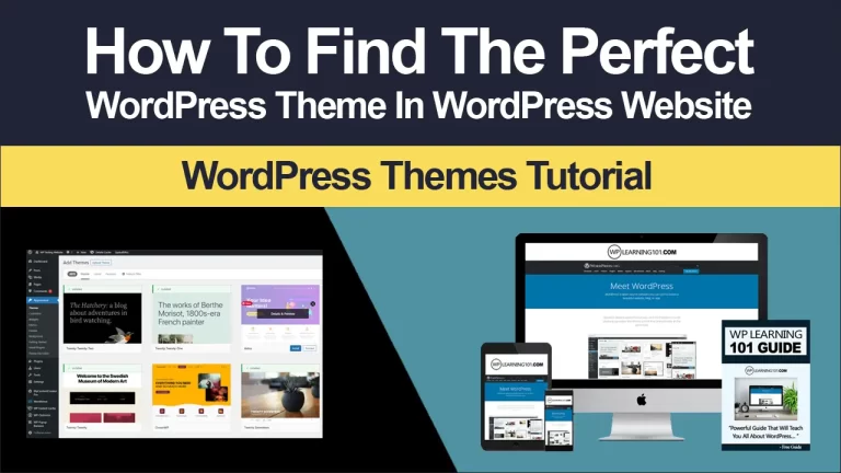 How To Find Perfect WordPress Theme In WordPress (Step By Step Feature Filter Tutorial)