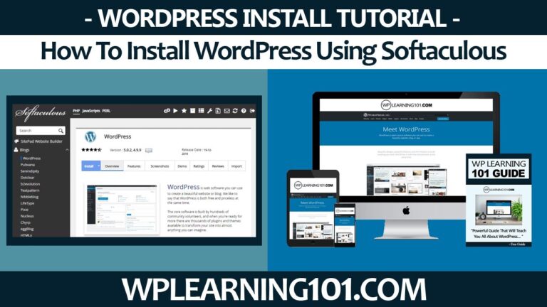 How To Install WordPress Using Softaculous In cPanel (Step By Step Tutorial For Beginners)