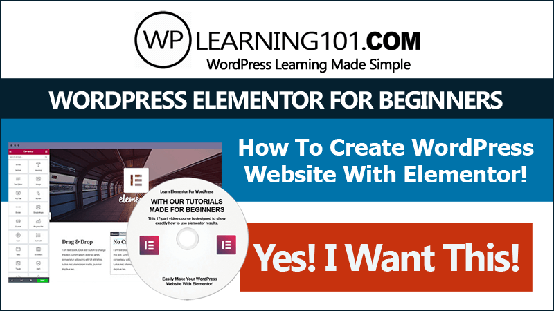 elementor for wordpress beginners