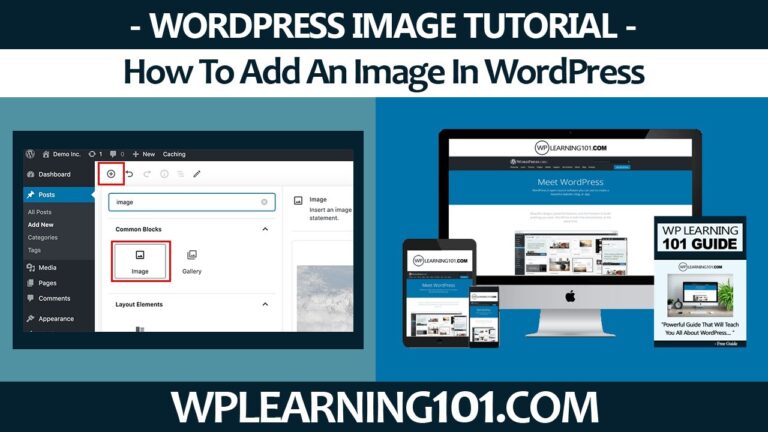 How To Add An Image In WordPress For Beginners 2022 (Step By Step)