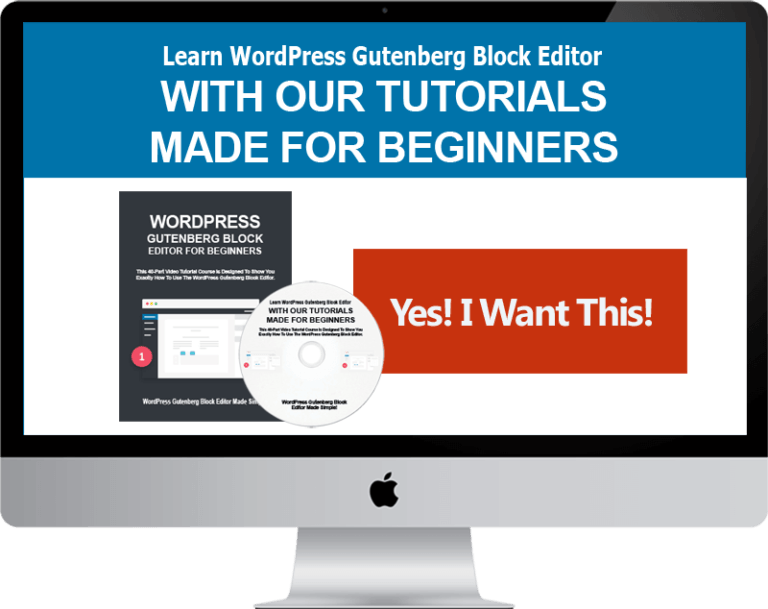 How To Use WordPress Gutenberg Block Editor WP Learning 101