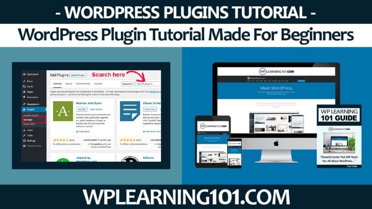 WordPress Plugin Tutorial Made For Beginners (Step By Step)
