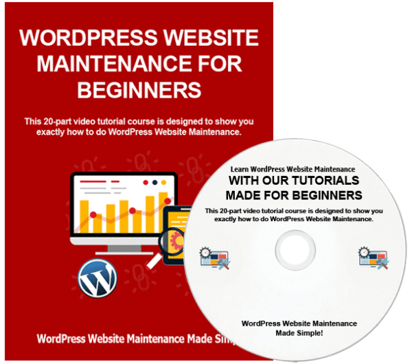 wordpress website maintenance videos for wordpress beginners