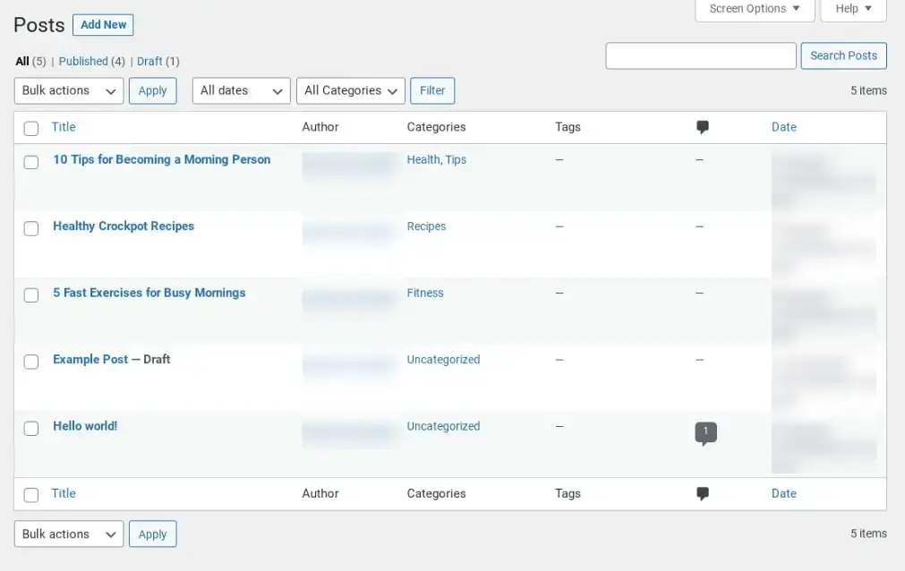 Best Practices for Managing WordPress Posts