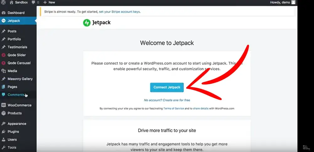 Connect Your Site to Your Jetpack Account