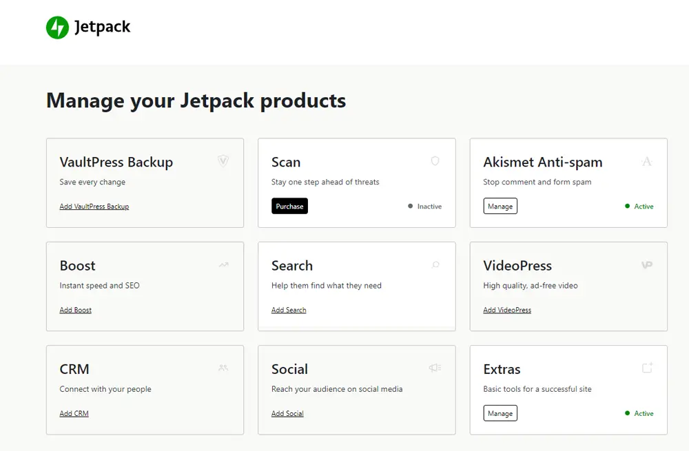 Customize and Activate Jetpack Modules