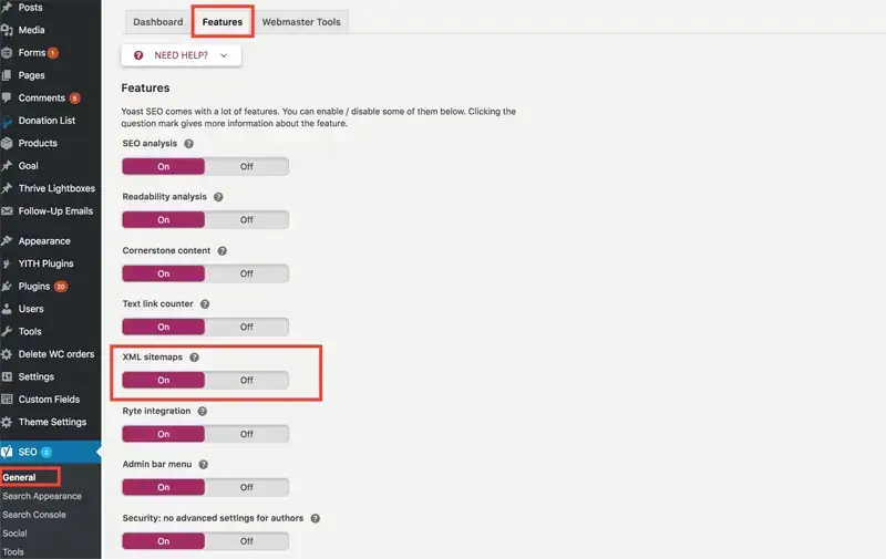 Explanation of Yoast SEO Plugin
