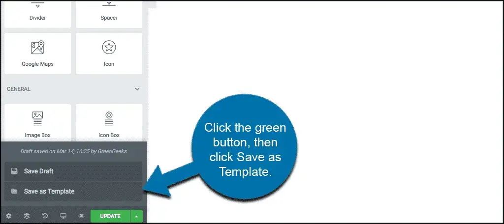 How To Save A Section As A Template In Elementor
