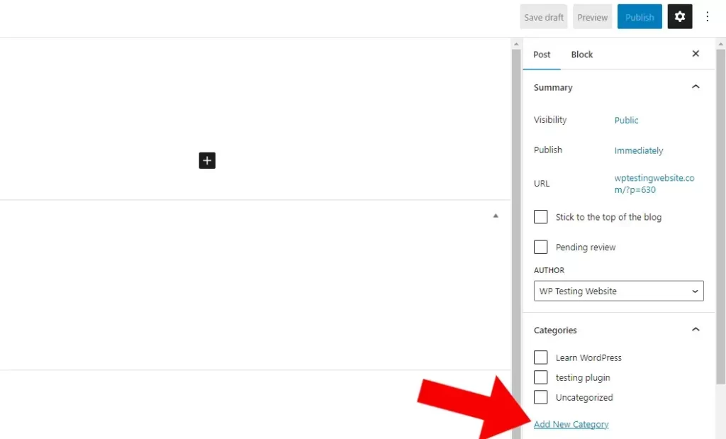 How to Assign Categories to WordPress Posts