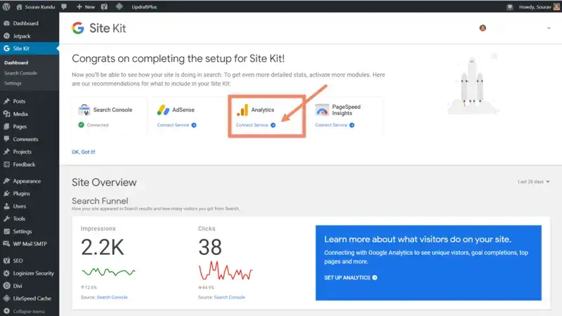 How to Configure AdSense in Google Site Kit