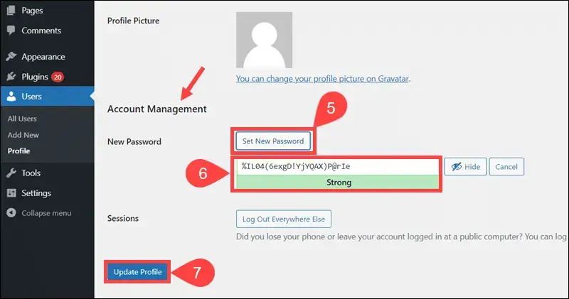 How to Create a Strong Password for WordPress Website