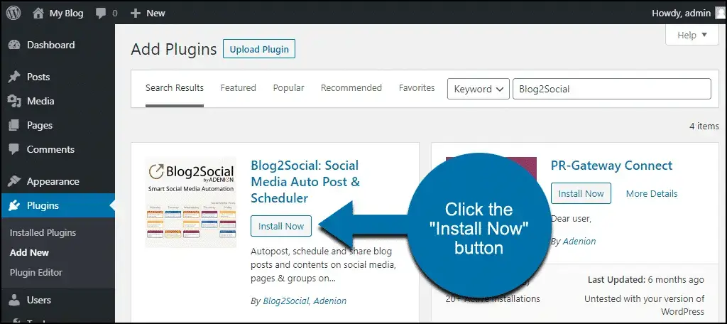 How to Install and Configure Blog2Social Plugin