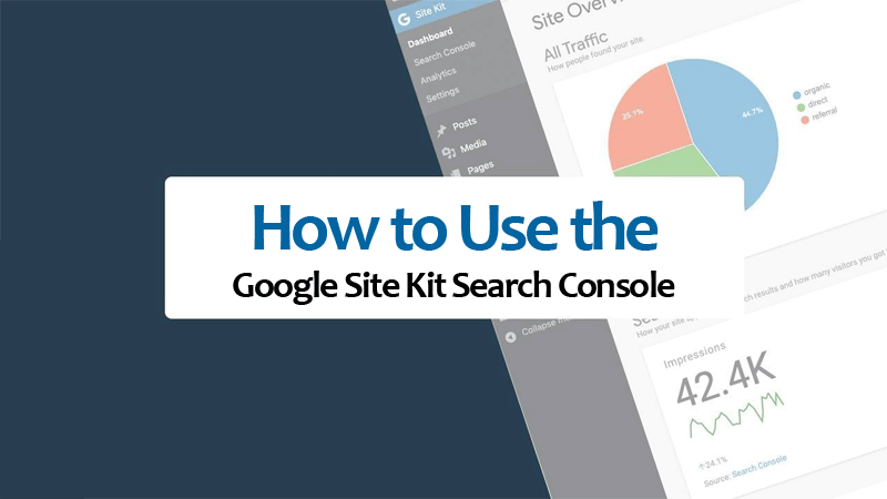How to Use the Google Site Kit Search Console