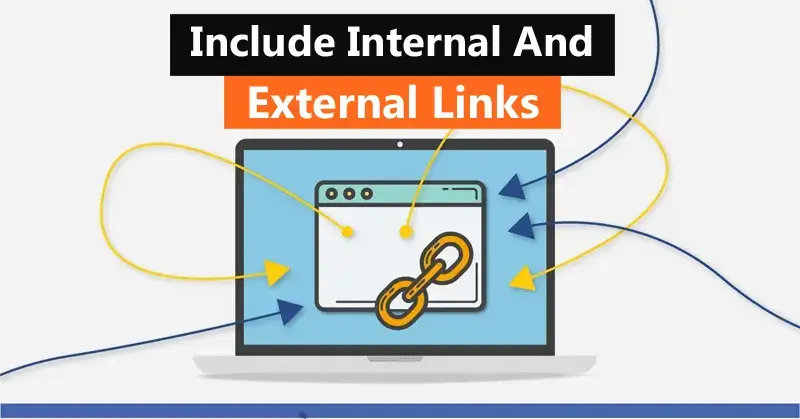 Include Internal and External Links