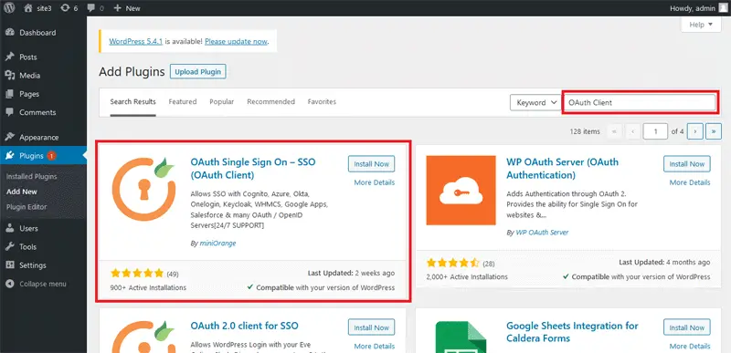 Installing Mini Orange Plugin
