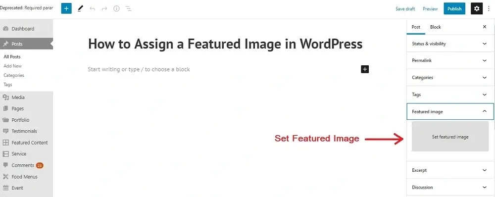 Step-by-Step Guide on How to Add a Featured Image in WordPress