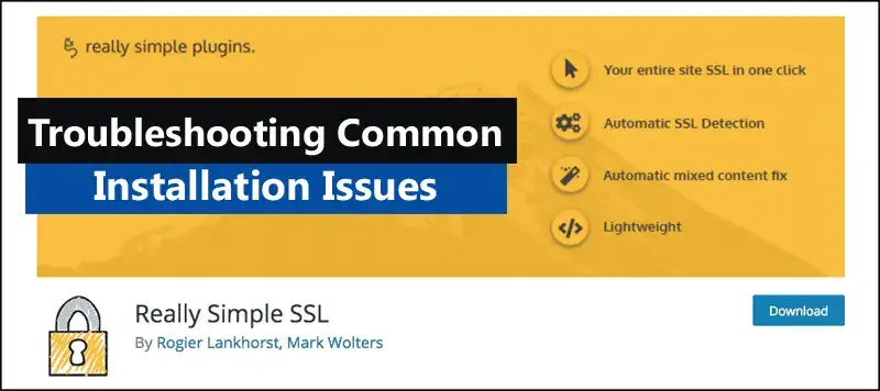 Troubleshooting Common Installation Issues Really Simple SSL