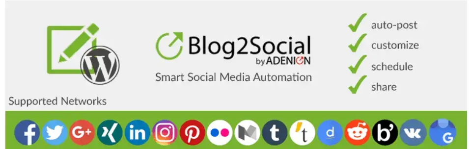 What is Blog2Social WordPress Plugin