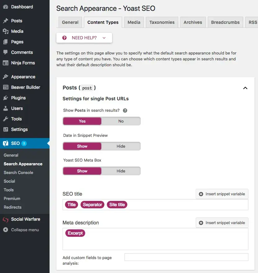 yoast seo meta tags examples