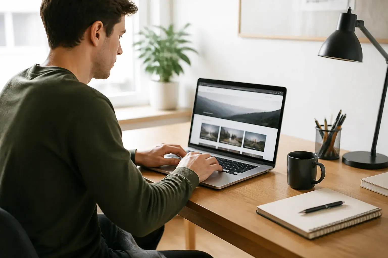 build a wordpress website featured image