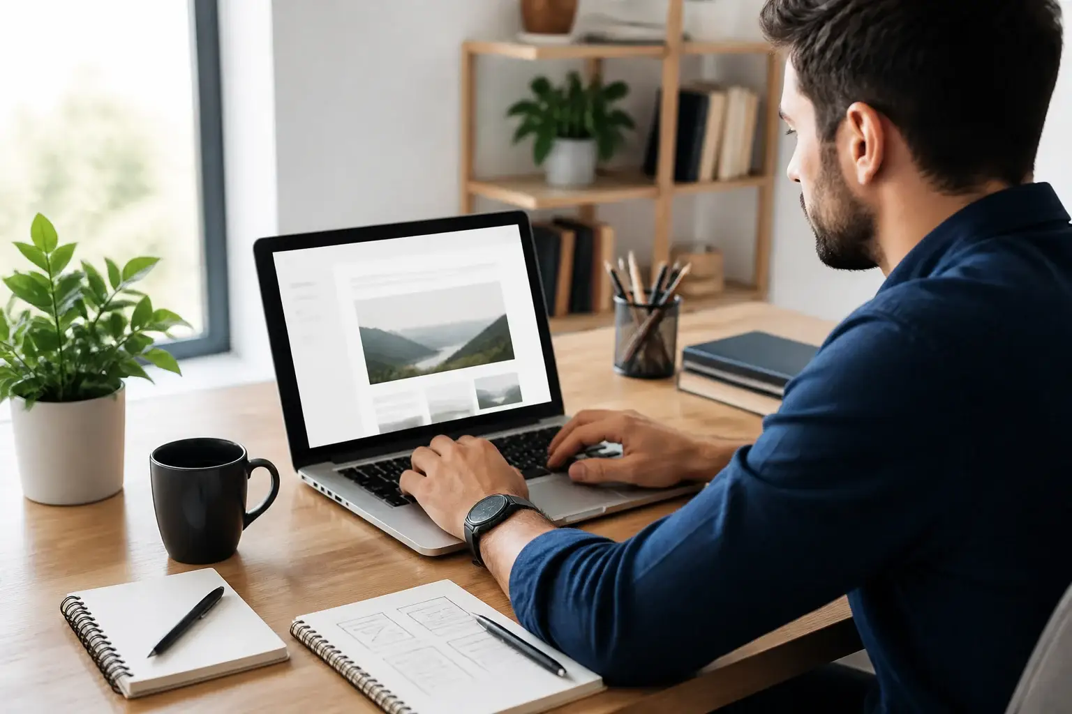 wordpress blogging featured image
